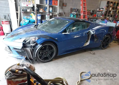 2021 Chevrolet Corvette Stingray Rwd 2Lt from USA, damaged, VIN 1G1YB2D41M5102124